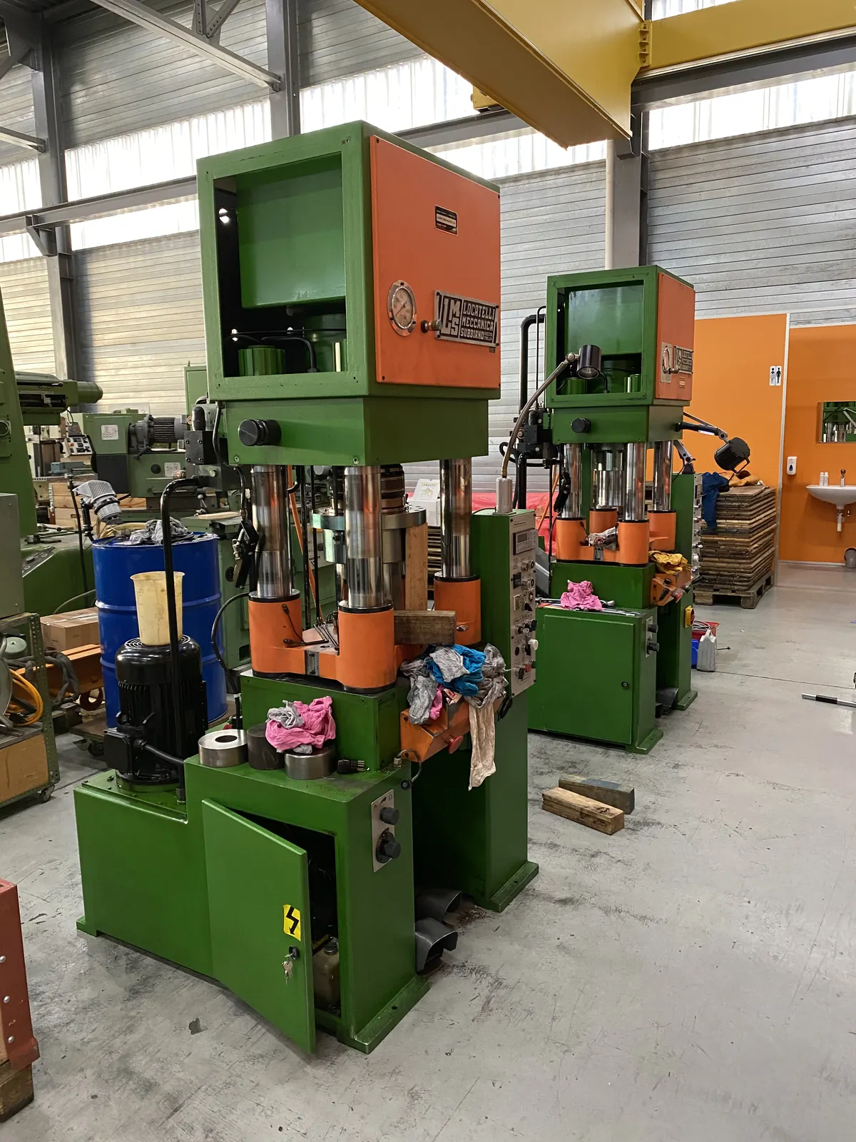 Révision presses Locatelli — NOMACh